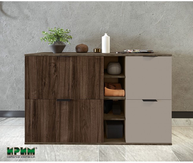 shkaf-za-obuvki-irim-positano-mdf-pasific-mdf-kapuchino-mat-dab-dilan-tamen-padashti-vratichki-nishi-650x550